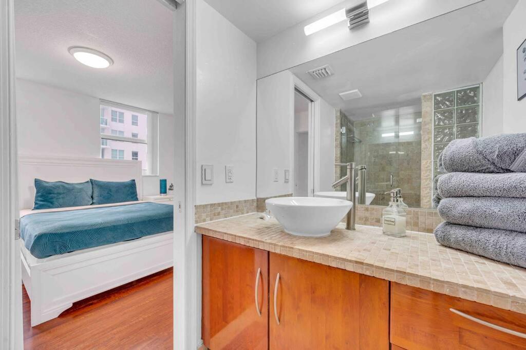 شقة Ocean View Amazing Unit Brickell ميامي المظهر الخارجي الصورة