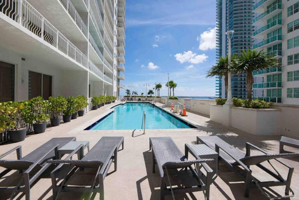 شقة Ocean View Amazing Unit Brickell ميامي المظهر الخارجي الصورة